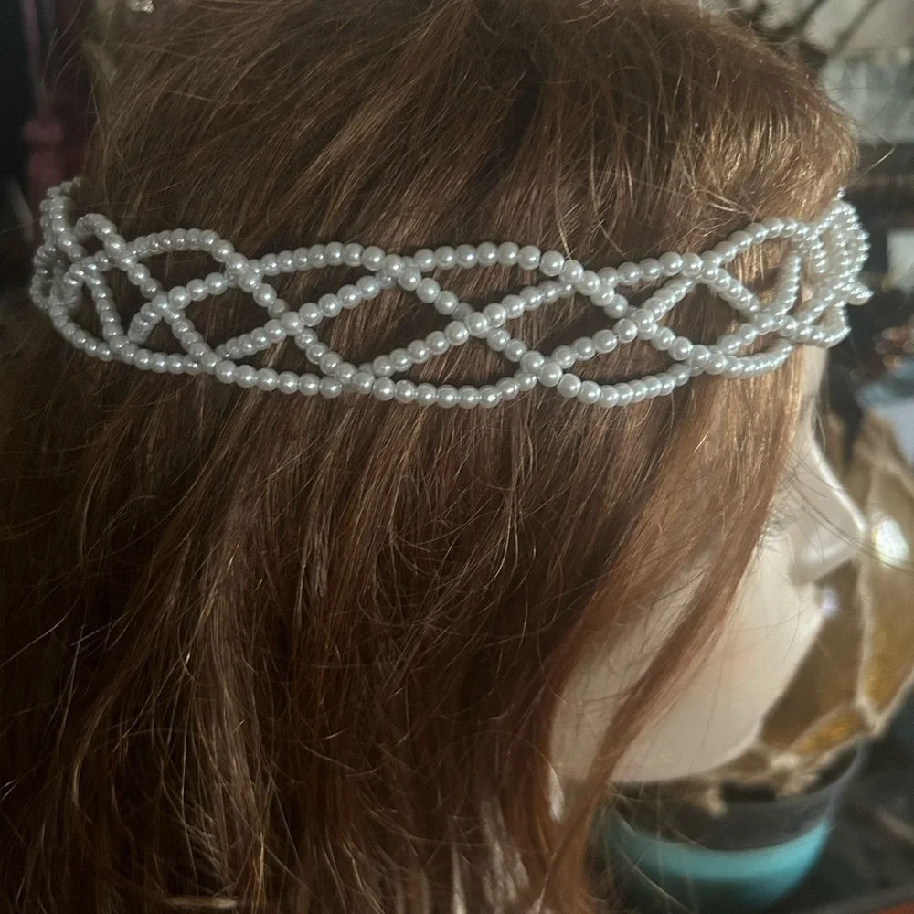 Vintage Crystal Hair Band